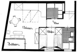 Ferienwohnung in Kellenhusen - Haus Sol Mare - Grundriss Wohnung