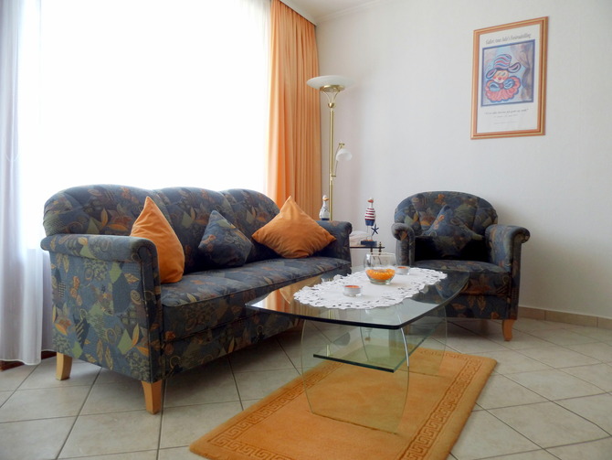 Ferienwohnung in Kellenhusen - Haus Sol Mare - Couch - Ecke