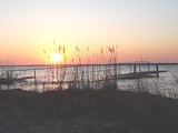 Ferienwohnung in Bodstedt - Haus Ostseeräuber Fewo I - Sonnenuntergang am Bodstedter Strand