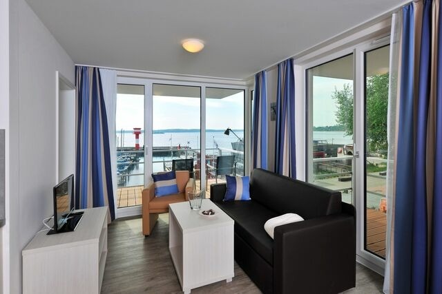 Ferienwohnung in Eckernförde - Apartment 14 "Strandläufer", Blickrichtung Offenes Meer/Strand - Bild 4