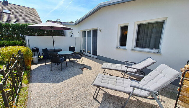 Ferienwohnung in Heringsdorf - 4-Sterne Brinkmannhaus Anna**** Whg 1 praktisch fast am Strand, Terrasse, Grill - Bild 3