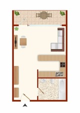 Ferienwohnung in Laboe - Börn Hafenkajüte - Bild 14