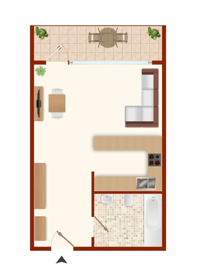 Ferienwohnung in Laboe - Börn Hafenkajüte - Bild 14