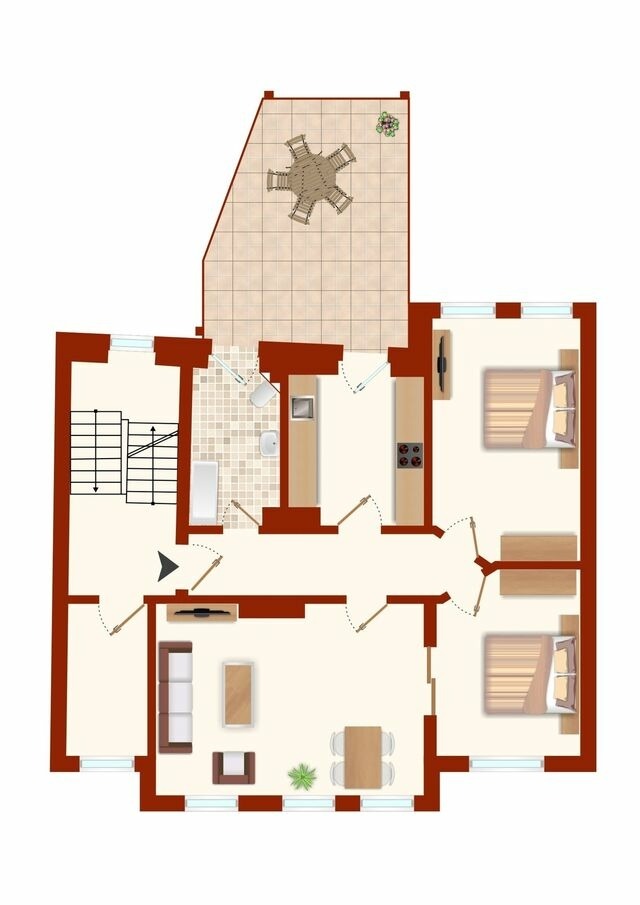 Ferienwohnung in Laboe - Alte Bäckerei Suite - Bild 18